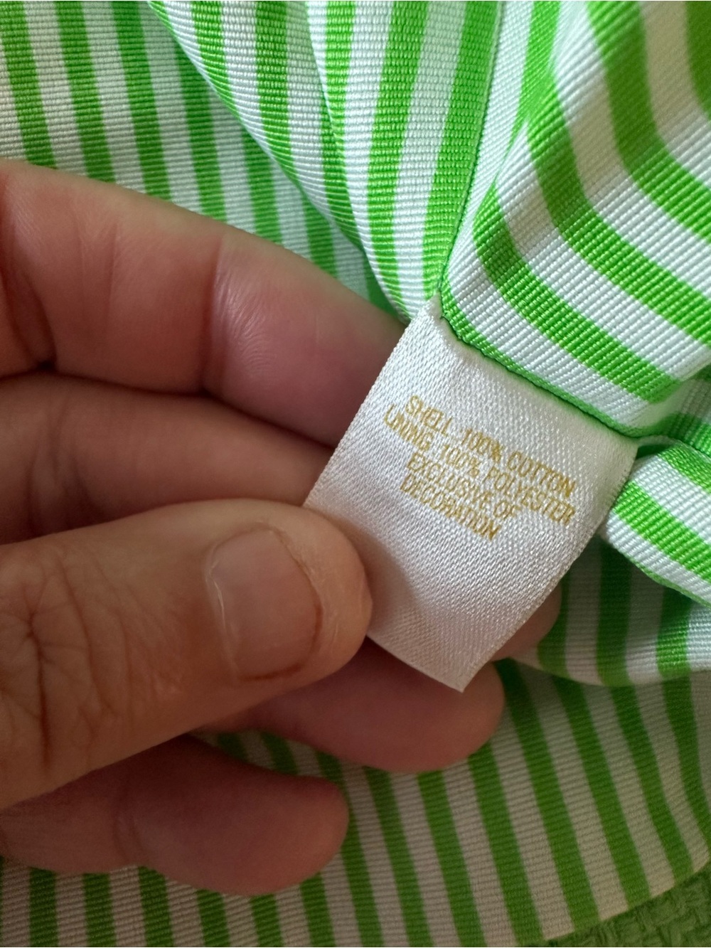 kate spade Bright Lime Green Bouclé Cropped Jacket with White Trim - Picture 9 of 12